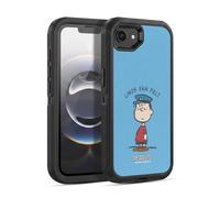Head Case Designs Officially Licensed Peanuts Linus van Pelt Characters Ultra-Armoured Shockproof Case [Military Grade Protection] Compatible With Apple iPhone 16e / iPhone 17e