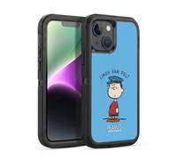 Head Case Designs Officially Licensed Peanuts Linus van Pelt Characters Ultra-Armoured Shockproof Case [Military Grade Protection] Compatible With Apple iPhone 14
