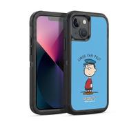 Head Case Designs Officially Licensed Peanuts Linus van Pelt Characters Ultra-Armoured Shockproof Case [Military Grade Protection] Compatible With Apple iPhone 13