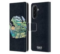 Head Case Designs Officially Licensed Peanuts Lucy Big Hair Spooktacular Leather Wallet Case Compatible With Samsung Galaxy A17 4G / 5G