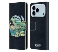 Head Case Designs Officially Licensed Peanuts Lucy Big Hair Spooktacular Leather Wallet Case Compatible With Apple iPhone 17 Pro