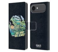 Head Case Designs Officially Licensed Peanuts Lucy Big Hair Spooktacular Leather Wallet Case Compatible With Apple iPhone 17 Air
