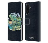 Head Case Designs Officially Licensed Peanuts Lucy Big Hair Spooktacular Leather Wallet Case Compatible With Samsung Galaxy A36 5G