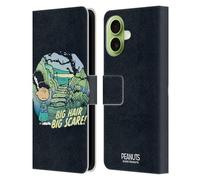 Head Case Designs Officially Licensed Peanuts Lucy Big Hair Spooktacular Leather Wallet Case Compatible With Apple iPhone 17