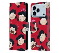 Head Case Designs Officially Licensed Peanuts Lucy Character Patterns Leather Wallet Case Compatible With Apple iPhone 17 Pro