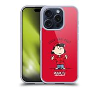 Head Case Designs Officially Licensed Peanuts Lucy van Pelt Characters Gel Case [Military Grade Protection] Compatible With Apple iPhone 15 Pro