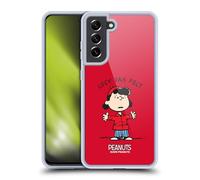 Head Case Designs Officially Licensed Peanuts Lucy van Pelt Characters Gel Case [Military Grade Protection] Compatible with Samsung Galaxy S21 FE 5G and Compatible with MagSafe