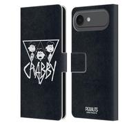 Head Case Designs Officially Licensed Peanuts Lucy Van Pelt Crabby Rock Tees Leather Wallet Case Compatible With Apple iPhone 17 Air