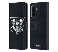 Head Case Designs Officially Licensed Peanuts Lucy Van Pelt Crabby Rock Tees Leather Wallet Case Compatible With Samsung Galaxy A17 4G / 5G