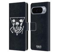 Head Case Designs Officially Licensed Peanuts Lucy Van Pelt Crabby Rock Tees Leather Wallet Case Compatible With Google Pixel 10 Pro XL