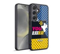 Head Case Designs Officially Licensed Peanuts Lucy van Pelt Halfs And Laughs Gel Armour Case [Military Grade Protection] Compatible With Samsung Galaxy S24 5G