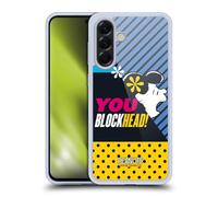 Head Case Designs Officially Licensed Peanuts Lucy van Pelt Halfs And Laughs Gel Case [Military Grade Protection] Compatible With Samsung Galaxy A56 5G