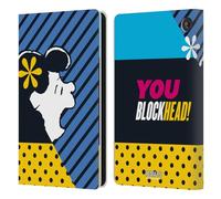 Head Case Designs Officially Licensed Peanuts Lucy van Pelt Halfs And Laughs Leather Wallet Case Compatible With Amazon Fire 7 2022