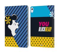 Head Case Designs Officially Licensed Peanuts Lucy van Pelt Halfs And Laughs Leather Wallet Case Compatible With Apple iPad Air 13 2024/2025