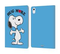 Head Case Designs Officially Licensed Peanuts More Snoopy Hug Leather Wallet Case Compatible With Apple iPad Air 11 2020/2022/2024/2025