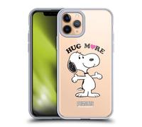 Head Case Designs Officially Licensed Peanuts More Snoopy Hug Soft Gel Case Compatible With Apple iPhone 11 Pro