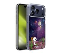 Head Case Designs Officially Licensed Peanuts Nebula Balloon Woodstock Snoopy Space Cowboy Gel Case [Military Grade Protection] Compatible with Apple iPhone 17 Pro Max and Compatible with MagSafe