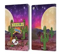 Head Case Designs Officially Licensed Peanuts Nebula Cactus Needles Snoopy Space Cowboy Leather Wallet Case Compatible With Apple iPad 10.2 2019/2020/2021