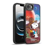 Head Case Designs Officially Licensed Peanuts Nebula Ranger Snoopy Space Cowboy Gel Armour Case [Military Grade Protection] Compatible With Apple iPhone 16e / iPhone 17e