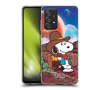 Head Case Designs Officially Licensed Peanuts Nebula Ranger Snoopy Space Cowboy Gel Case [Military Grade Protection] Compatible With Galaxy A52 / A52s / 5G (2021)