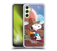 Head Case Designs Officially Licensed Peanuts Nebula Ranger Snoopy Space Cowboy Gel Case [Military Grade Protection] Compatible With Samsung Galaxy A34 5G