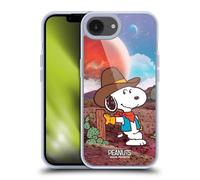 Head Case Designs Officially Licensed Peanuts Nebula Ranger Snoopy Space Cowboy Gel Case [Military Grade Protection] Compatible with Apple iPhone 16e and Compatible with MagSafe