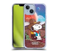 Head Case Designs Officially Licensed Peanuts Nebula Ranger Snoopy Space Cowboy Gel Case [Military Grade Protection] Compatible With Apple iPhone 14