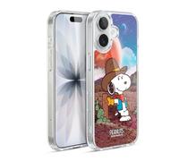 Head Case Designs Officially Licensed Peanuts Nebula Ranger Snoopy Space Cowboy Gel Case [Military Grade Protection] Compatible with Apple iPhone 17 and Compatible with MagSafe
