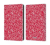 Head Case Designs Officially Licensed Peanuts Pattern Sealed With A Kiss Leather Wallet Case Compatible With Amazon Kindle Paperwhite 6