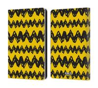 Head Case Designs Officially Licensed Peanuts Patterns Charlie Brown Leather Wallet Case Compatible With Amazon Kindle Paperwhite 6