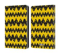 Head Case Designs Officially Licensed Peanuts Patterns Charlie Brown Leather Wallet Case Compatible With Amazon Kindle 11th Gen (2024)