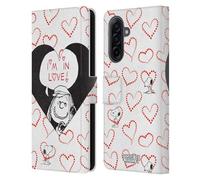 Head Case Designs Officially Licensed Peanuts Peppermint Patty In Love Sealed With A Kiss Leather Wallet Case Compatible With Samsung Galaxy A17 4G / 5G