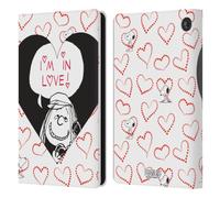 Head Case Designs Officially Licensed Peanuts Peppermint Patty In Love Sealed With A Kiss Leather Wallet Case Compatible With Amazon Fire 7 2022