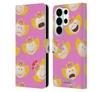 Head Case Designs Officially Licensed Peanuts Sally Brown Character Patterns Leather Wallet Case Compatible With Samsung Galaxy S26 Ultra