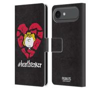 Head Case Designs Officially Licensed Peanuts Sally Brown Heartbreaker Sealed With A Kiss Leather Wallet Case Compatible With Apple iPhone 17 Air