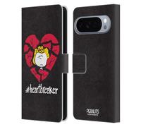 Head Case Designs Officially Licensed Peanuts Sally Brown Heartbreaker Sealed With A Kiss Leather Wallet Case Compatible With Google Pixel 10 Pro XL