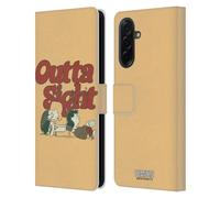 Head Case Designs Officially Licensed Peanuts Schroeder Lucy Outta Sight Woodstock 50th Leather Wallet Case Compatible With Samsung Galaxy A36 5G