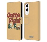 Head Case Designs Officially Licensed Peanuts Schroeder Lucy Outta Sight Woodstock 50th Leather Wallet Case Compatible With Samsung Galaxy S25 Edge