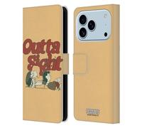Head Case Designs Officially Licensed Peanuts Schroeder Lucy Outta Sight Woodstock 50th Leather Wallet Case Compatible With Apple iPhone 17 Pro