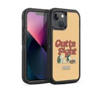 Head Case Designs Officially Licensed Peanuts Schroeder Lucy Outta Sight Woodstock 50th Ultra-Armoured Shockproof Case [Military Grade Protection] Compatible With Apple iPhone 13