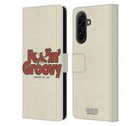 Head Case Designs Officially Licensed Peanuts Schroeder Snoopy Groovy Woodstock 50th Leather Wallet Case Compatible With Samsung Galaxy A17 4G / 5G