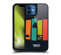 Head Case Designs Officially Licensed Peanuts Secret Agent The Many Faces Of Snoopy Gel Armour Case [Military Grade Protection] Compatible With Apple iPhone 12 / iPhone 12 Pro