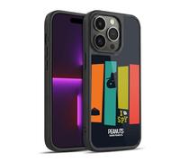 Head Case Designs Officially Licensed Peanuts Secret Agent The Many Faces Of Snoopy Gel Armour Case [Military Grade Protection] Compatible With Apple iPhone 14 Pro