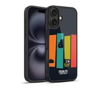 Head Case Designs Officially Licensed Peanuts Secret Agent The Many Faces Of Snoopy Gel Armour Case [Military Grade Protection] Compatible With Apple iPhone 16