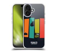 Head Case Designs Officially Licensed Peanuts Secret Agent The Many Faces Of Snoopy Gel Case [Military Grade Protection] Compatible With Apple iPhone 17