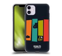 Head Case Designs Officially Licensed Peanuts Secret Agent The Many Faces Of Snoopy Gel Case [Military Grade Protection] Compatible With Apple iPhone 11