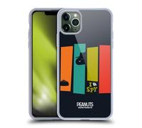 Head Case Designs Officially Licensed Peanuts Secret Agent The Many Faces Of Snoopy Gel Case [Military Grade Protection] Compatible With Apple iPhone 11 Pro Max