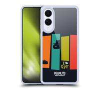 Head Case Designs Officially Licensed Peanuts Secret Agent The Many Faces Of Snoopy Gel Case [Military Grade Protection] Compatible With Samsung Galaxy S25 Edge