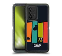 Head Case Designs Officially Licensed Peanuts Secret Agent The Many Faces Of Snoopy Ultra-Armoured Shockproof Case [Military Grade Protection] Compatible With Samsung Galaxy A53 5G (2022)