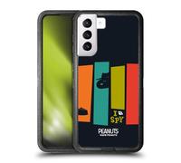 Head Case Designs Officially Licensed Peanuts Secret Agent The Many Faces Of Snoopy Ultra-Armoured Shockproof Case [Military Grade Protection] Compatible With Samsung Galaxy S21+ 5G